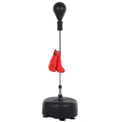 Abbildung von Punchingball Set Boxen Training Standboxsack mit Rote ø48 x H136 154 cm