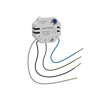 Abbildung von Dimmer für LED Lampen paladin 873 030 230V 50Hz die Unterputzmontage [LED Leuchten UP Unterputz Unterputzdose Unterputzdimmer Einbaudimmer Universaldimmer 873030led]