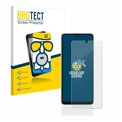Abbildung von BROTECT Entspiegelungs Schutzglas für Samsung Galaxy A33 5G Schutz Folie Panzerfolie Glas Matt [Extrem Kratzfest 9H, Anti Reflex, Fingerprint]