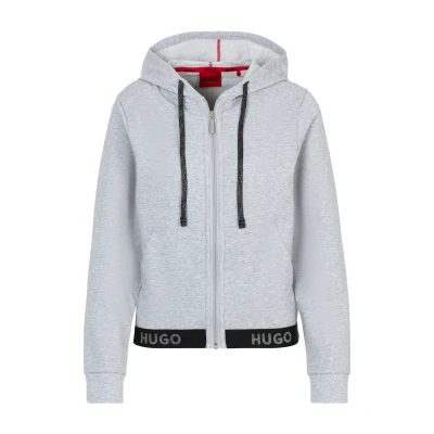 Abbildung von HUGO Sweatjacke SPORTY LOGO_JACKET mit Kordel