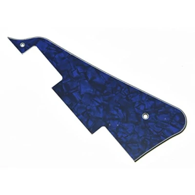 Abbildung von KAISH USA Spec Blue Pearl LP Gitarre Pickguard Scratch Plate passend für Gibson Les Paul