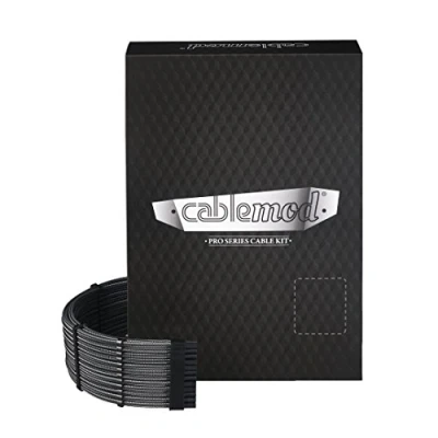 Abbildung von CableMod Pro ModMesh C Series AXi, HXi &amp; RM Kabel Kit Carbon