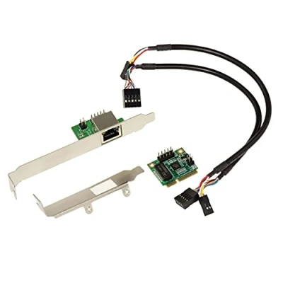 Abbildung von KALEA INFORMATIQUE Mini PCI Express Netzwerk Controller Karte 1 Port LAN 2.5 GIGABIT Ethernet mit Realtek RTL8125 Chipsatz