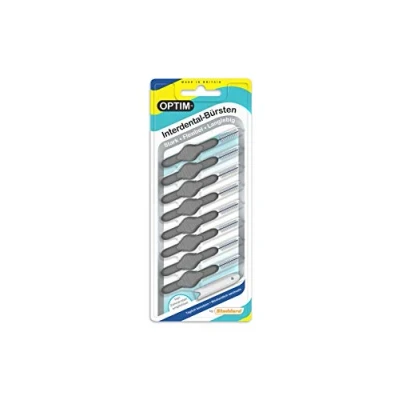 Abbildung von OPTIM Interdentalbürsten 8er Packung, grau 1,3mm Größe 7