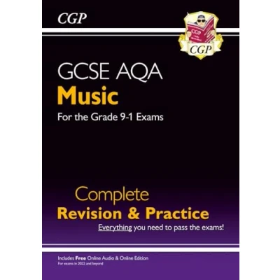 Abbildung von GCSE Music AQA Complete Revision &amp; Practice (with Audio Online Edition): for the 2025 and 2026 exams (CGP Music)
