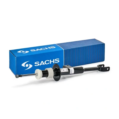 Abbildung von SACHS 318 078 Stoßdämpfer rechts Gasdruck Zweirohr Teleskop oben Stift, unten Auge BMW: 5 Limousine