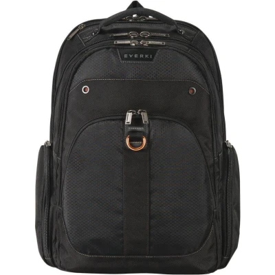 Abbildung von Everki Laptoprucksack Atlas EKP121 Notebook Rucksack (32 l, Tablet Fach), 5 Punkt Schultergurt System / viele Fächer und Features Schwarz