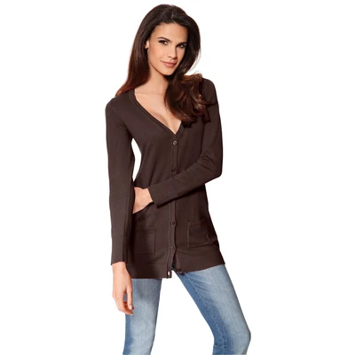 Abbildung von LINEA TESINI by heine Strickjacke