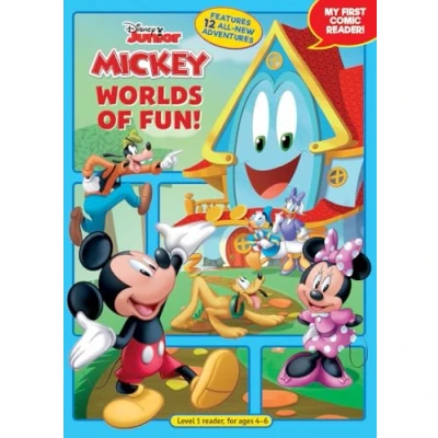 Abbildung von Mickey Mouse Funhouse: Worlds of Fun!: My First Comic Reader! (Disney Junior Mickey; Reader!, Level 1)