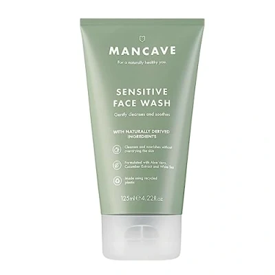 Abbildung von Man Cave Sensitive Face Wash 125 ml