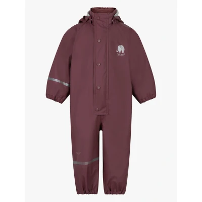 Abbildung von CeLaVi Unisex Basic PU rain Suit Regenjacke, Rose Brown, 100