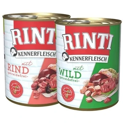 Abbildung von Rinti Kennerfleisch Multipack Rind &amp; Wild 24 x 800 g