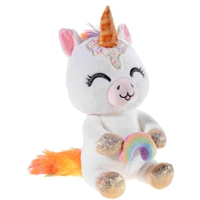 Abbildung von Heunec® Kuscheltier Einhorn Ice Baby mit Regenbogen