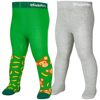 Abbildung von Playshoes Strumpfhose Affe 2er Set