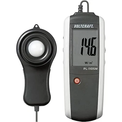 Abbildung von Voltcraft PL 110SM Solar Messgerät, Photovoltaik Analyse LCD, 0 1999 W/m² (PL 110SM)