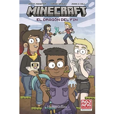 Abbildung von El Dragón del Fin. Minecraft (Minecraft. Comic Spanish Edition) (HarperKids)