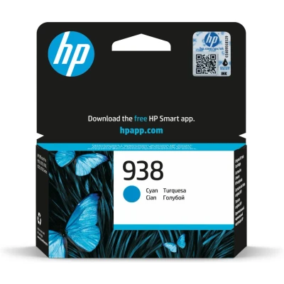 Abbildung von HP Original 938 Druckerpatrone Cyan (4S6X5PE)