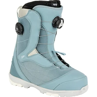 Abbildung von ATOMIC Damen Nitro Herren Cypress Boa Dual &#039;23 All Mountain Freestyle Schnellschnürssystem Boot Snowboardboot, Blue Grey, MP 27,0 // EU 41 1/3 US 9,5