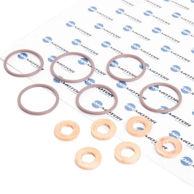 Abbildung von DR.MOTOR AUTOMOTIVE DRM056S Dichtungssatz, Einspritzdüse mit Dichtring BMW: 5 Limousine, 7, 3 Touring
