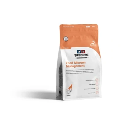 Abbildung von SPECIFIC® Food Allergen Management (FDD HY) 400 g Hypoallergenes Trockenfutter für Katzen Mit Futtermittelunverträglichkeiten Glutenfrei hydrolysiertem Protein DECHRA Veterinary Products