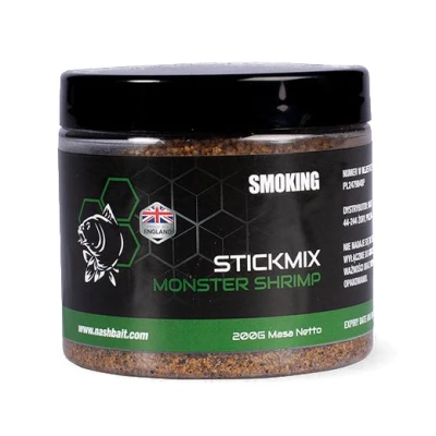 Abbildung von Nash Monster Shrimp Smoking Stick Mix (200g) Grundfutter