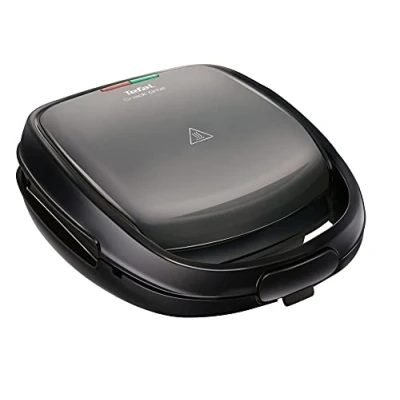 Abbildung von Tefal 2 in 1 Sandwichmaker &quot;SW341B&quot;, 700 W, herausnehmbare, antihaftbeschichtete Plattensets inklusive