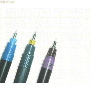Abbildung von Clairefontaine 93550C Packung mit 50 Blatt Millimeterpapier, x 65 cm, 90 g, ideal für technische Zeichnen, 1 Pack, weiß