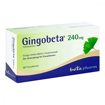 Abbildung von Gingobeta 240 mg Filmtabletten 50 St