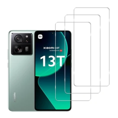 Abbildung von YIFNTANG [3 Stück] Gehärtetes Glas Displayschutzfolie für Xiaomi 13T/13T Pro,9H Härte,Anti Kratzen,Blasenfrei,HD Klar Panzer Schutz Folie Kompatibel mit Pro