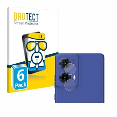 Abbildung von BROTECT Schutzglas für Motorola Moto G85 (NUR Kamera) (6 Stück) Schutzfolie Panzer Folie Glas [Extrem Kratzfest 9H, Anti Fingerprint,
