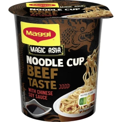 Abbildung von 2 x Maggi Asia Noodles mit Rindgeschmack
