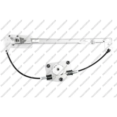 Abbildung von Prasco Fensterheber hinten links, rechts elektrisch ohne Elektromotor SK024W064 SKODA: Octavia 2 Combi, II Schrägheck