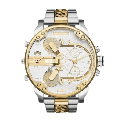 Abbildung von Diesel Traditional Chronograph, Herren, Größe: One Size, Silver, gold