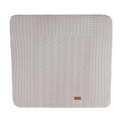 Abbildung von Baby&#039;s Only Baby Wickelauflagenbezug Cable Strickbezug für Wickelunterlage Aus Baumwolle 75x85 cm Lehm