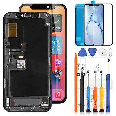 Abbildung von für iPhone 11 Pro Bildschirm Ersatz LCD Display 3D Touch Screen Digitizer Assembly Repair Parts Kit A2160 A2217 A2215 5,8 Zoll INCELL Black