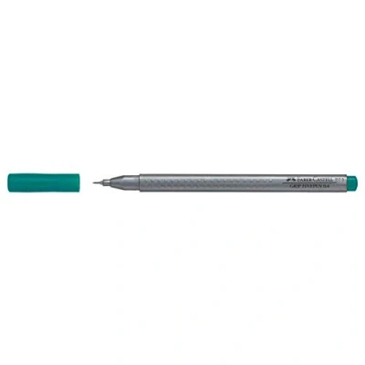 Abbildung von Faber Castell Fineliner Finepen Grip 0,4 mm permanent oliv