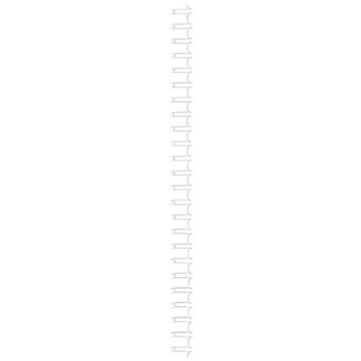 Abbildung von GBC Drahtbinderücken WireBind A5 Nr. 4 6,3mm VE=250 Stück weiß