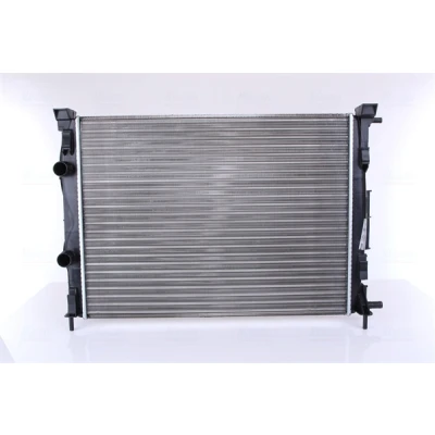 Abbildung von NISSENS 63765A Kühler, Motorkühlung Aluminium 587 430 26 Kühlrippen mechanisch gefügt RENAULT: SCENIC 2, GRAND MEGANE 2 Coupe Cabriolet