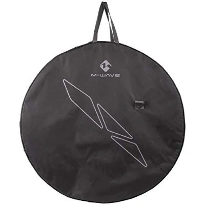 Abbildung von M Wave Unisex Erwachsene Rotterdam WSB Double Doppelte Laufradtasche, Schwarz