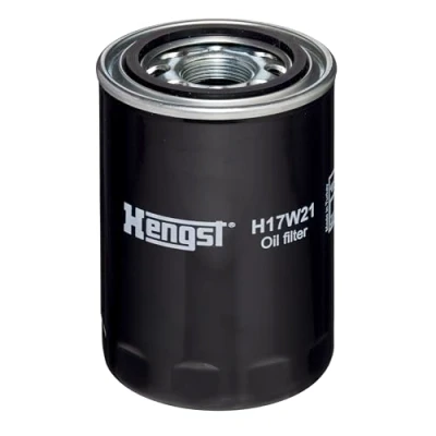 Abbildung von HENGST FILTER H17W21 Ölfilter Anschraubfilter MERCEDES BENZ: Vario Bus, Kasten / Kombi, Pritsche Fahrgestell, OPEL: Omega A Limousine