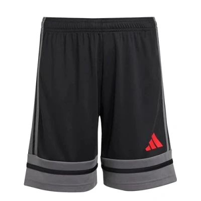 Abbildung von adidas Performance Unisex kurze Sporthose für Kinder, Größe: 128, Schwarzgrau
