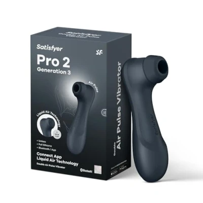Abbildung von Satisfyer Pro 2 Generation 3 Vibrator mit Connect APP Liquid Air Technologie Leise Starke Klitoris Stimulation Druckwellenvibrator Vibrationen Sex Spielzeug Geschenk für Frauen Dildo