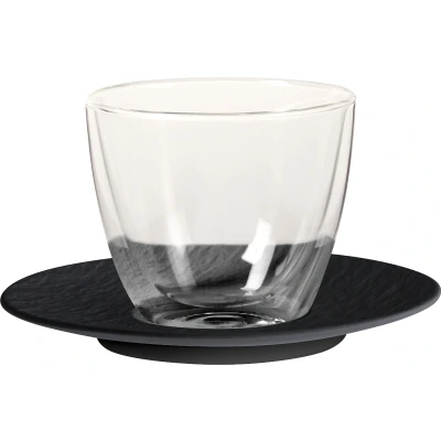 Abbildung von Villeroy &amp; Boch Manufacture Rock Café au lait Tasse 2tlg
