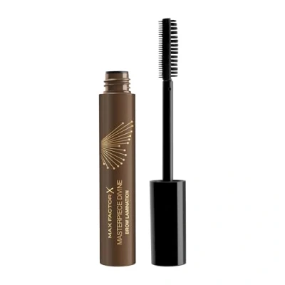 Abbildung von Max Factor Masterpiece Divine Brow Lamination Gel, Augenbrauengel mit pflegender Gel Wachs Formel für professionelle Looks, Fb. 003 Medium