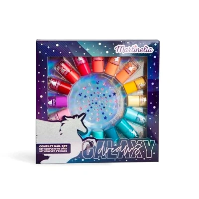 Abbildung von MARTINELIA GALAXY DREAMS SMALL WALLET: 16 verschiedene Nagellackfarben, Geschenk für Mädchen