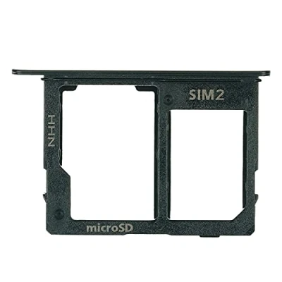 Abbildung von NG Mobile Simkarten SIM Karten Try Halter Schlitten Einschub für Samsung Galaxy A6 SM A600F schwarz