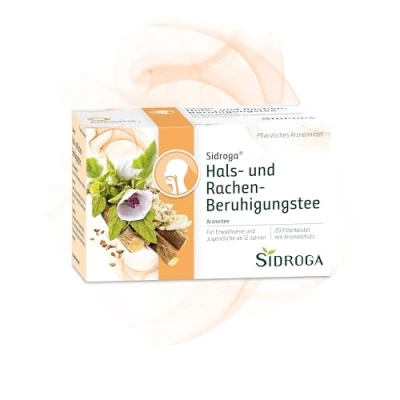 Abbildung von Sidroga Hals und Rachen Beruhigungstee 20X1,75 g