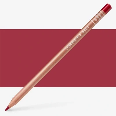 Abbildung von Caran d&#039;Ache Luminance Colour Pencil Artist Farbstifte Bleistift/ 3 Stück/Pack Farbe: 580 Anthraquinone Carmine (6901.580)