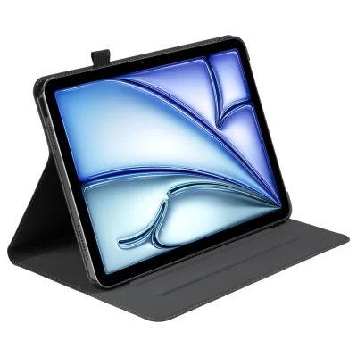 Abbildung von Easy Click Eco Klapphülle für das iPad Air 11 Zoll (2024) M2 Schwarz