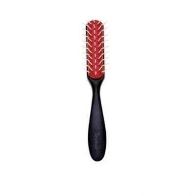 Abbildung von Denman Bürste Classic Styling Originals Brush D143 Small 5 Reihen (Schwarz Rot Weiss)